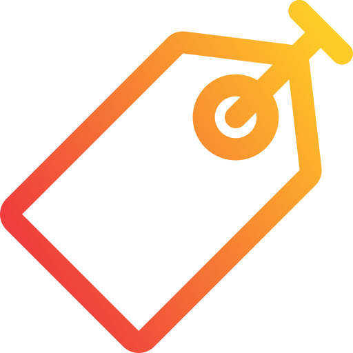 etiqueta de precio icono gratis