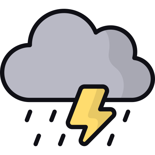 Thunderstorm - Free Weather Icons