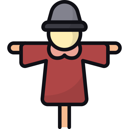 Scarecrow Generic Outline Color icon