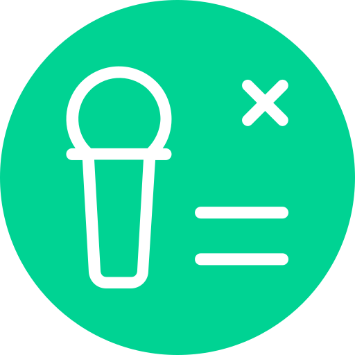 karaoke icono gratis