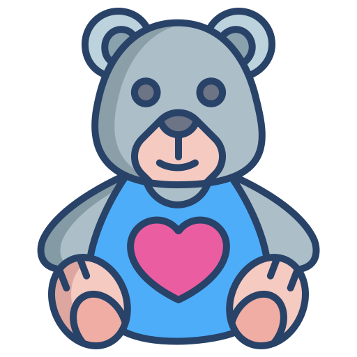 oso de peluche icono gratis
