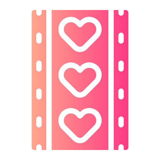 película romántica icono gratis
