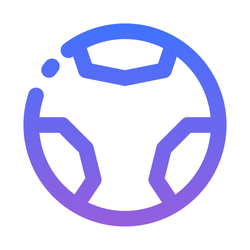 balón de fútbol icono gratis