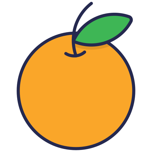 Orange Generic Outline Color icon