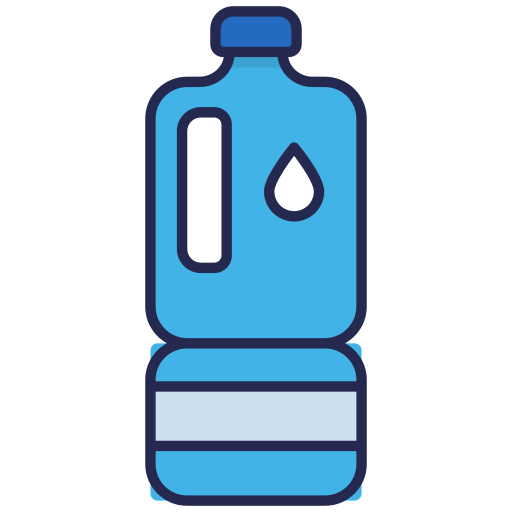 Water bottle Generic Outline Color icon