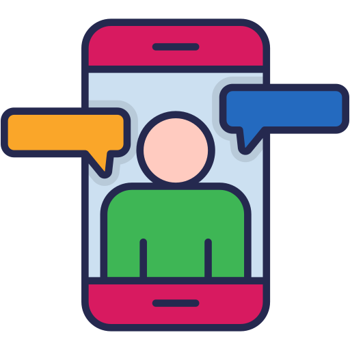 Chat - free icon