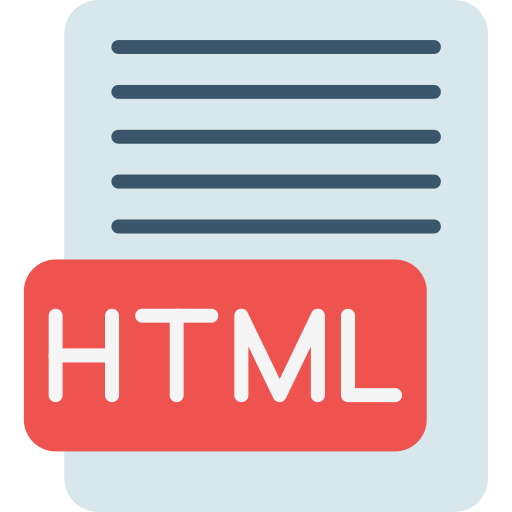 archivo html icono gratis