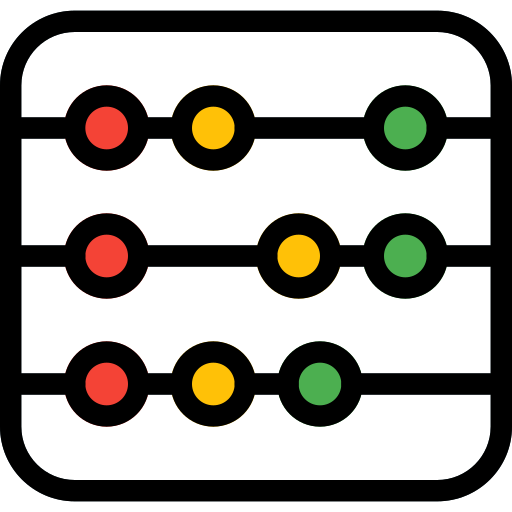 Ábaco icono gratis