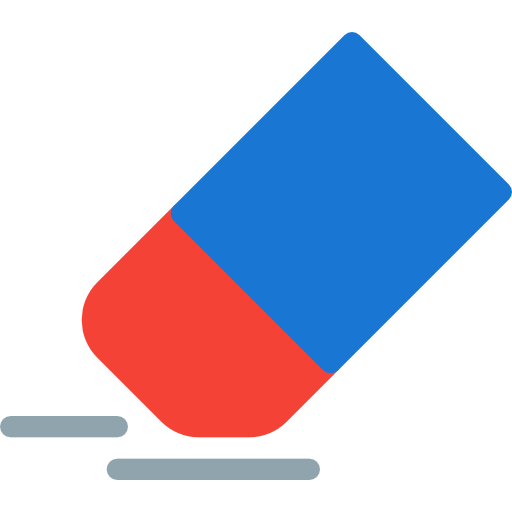 Eraser free icon Eraser free icon