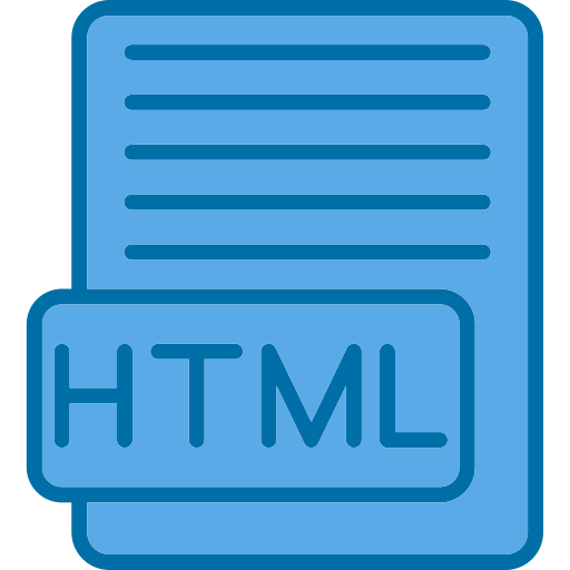 archivo html icono gratis