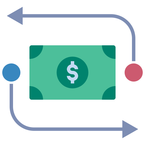 Transaction free icon