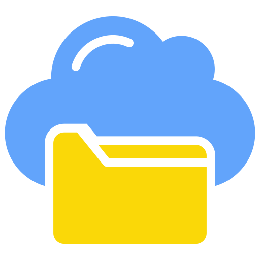 almacenamiento en la nube icono gratis