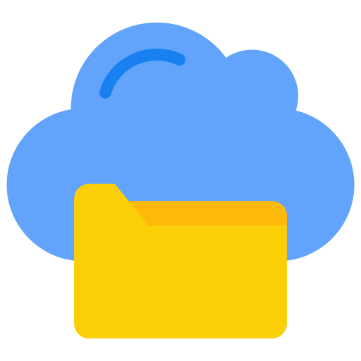 almacenamiento en la nube icono gratis