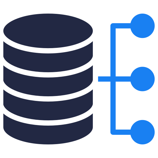 gestión de base de datos icono gratis