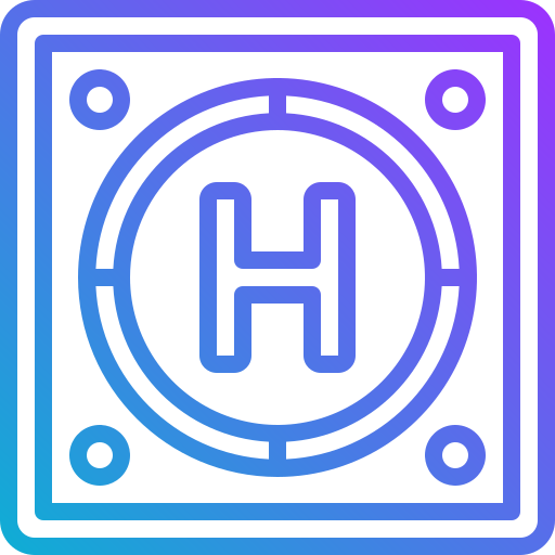 Heliport Generic Gradient icon