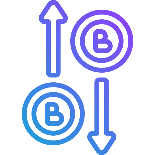 Bitcoin free icon