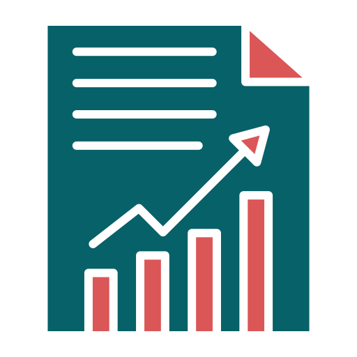 Yearly report free icon