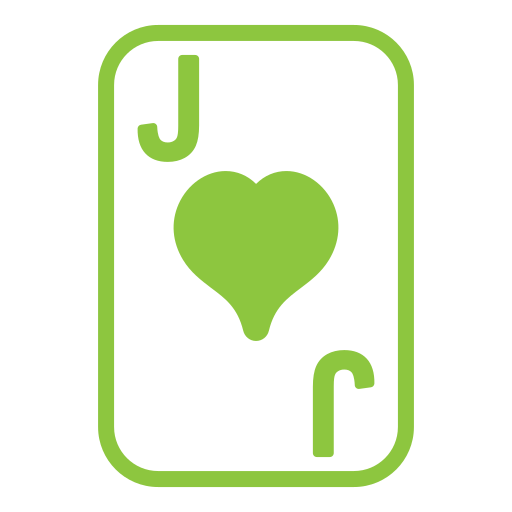 jota de corazones icono gratis