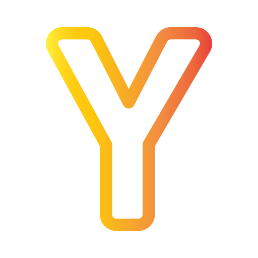 Letter y Generic Gradient icon