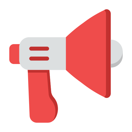 Megaphone free icon Megaphone free icon
