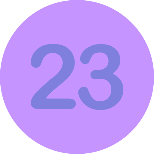 Number 24 - Free shapes and symbols icons