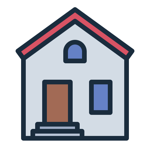 House Generic Outline Color icon