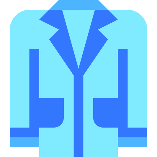 Lab Coat Basic Sheer Flat icon