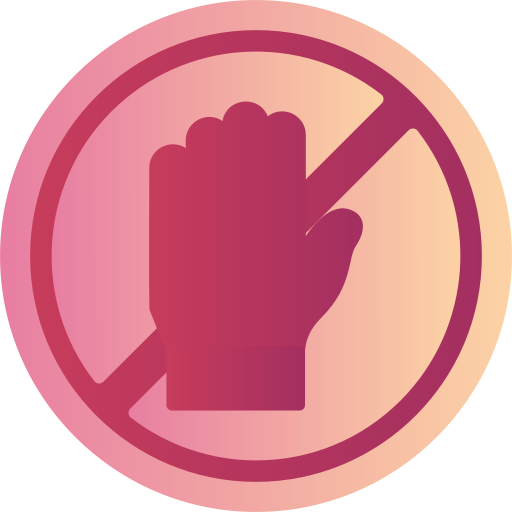 Harassment free icon