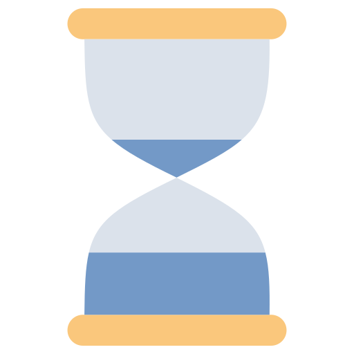 reloj de arena icono gratis