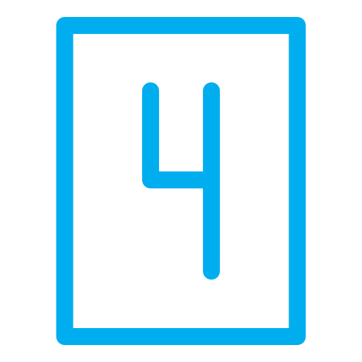 Four free icon Four free icon