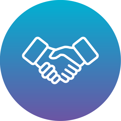 Handshake Generic Flat Gradient icon