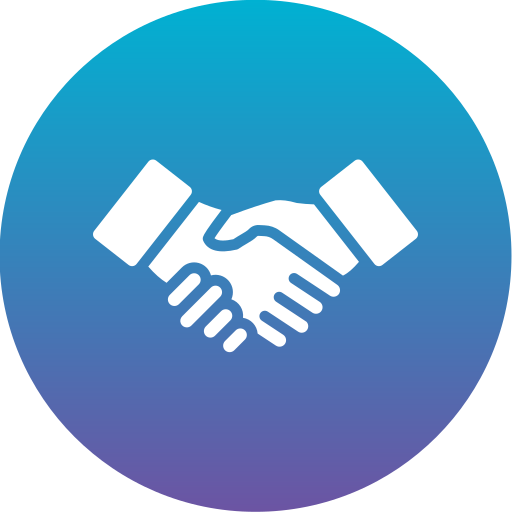 Handshake Generic Flat Gradient icon