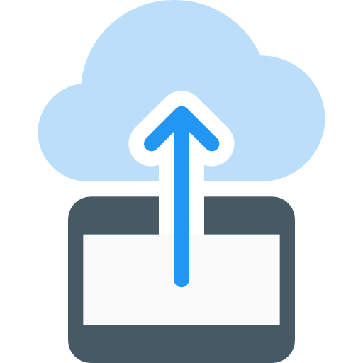 computación en la nube icono gratis