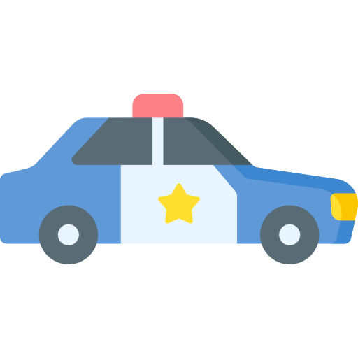 carro de polícia grátis ícone carro de polícia grátis ícone