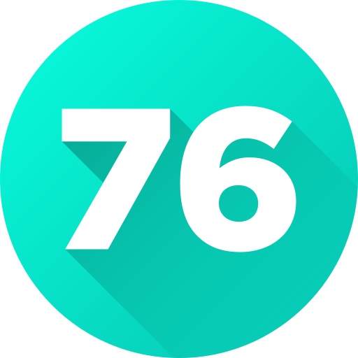 76 Icône gratuit 76 Icône gratuit
