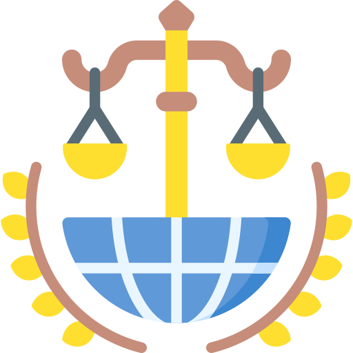 International law Special Flat icon