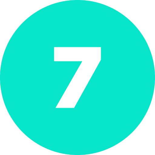 Seven - free icon