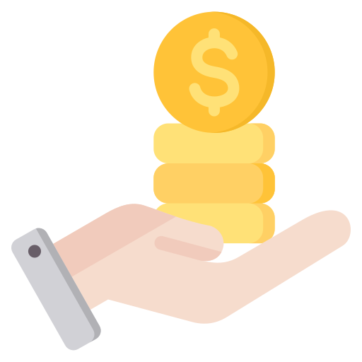 ingresos icono gratis