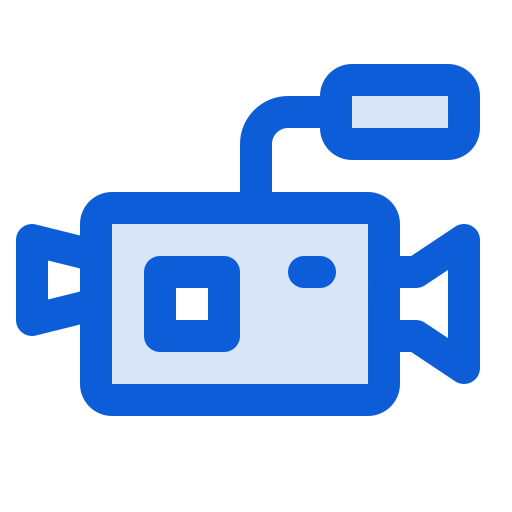 camara de video icono gratis