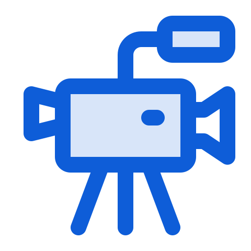 camara de video icono gratis