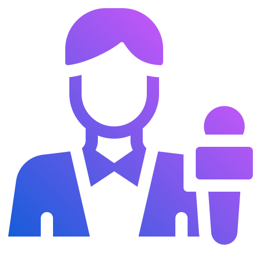 reportero icono gratis