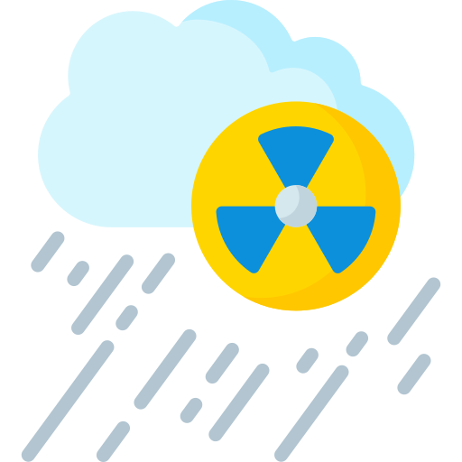 Acid rain free icon