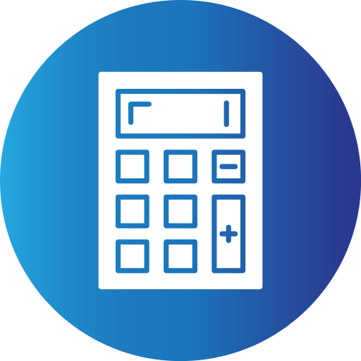 Calculator Generic Blue icon