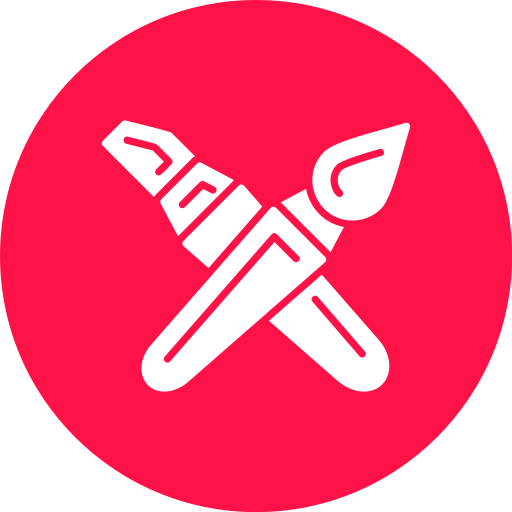 Brushes - Free education icons