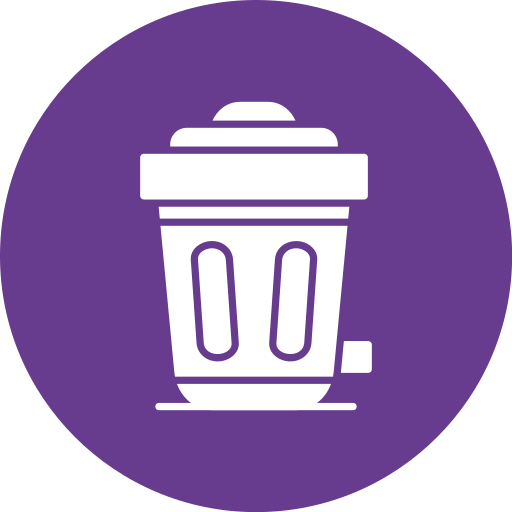 contenedor de basura icono gratis