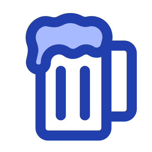 Cold beer Generic Blue icon