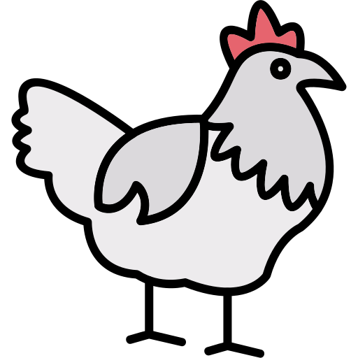 Hen Generic Outline Color icon