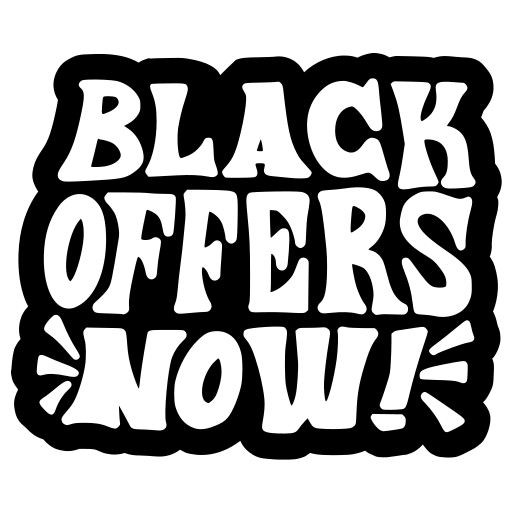 Black Friday free sticker Black Friday free sticker