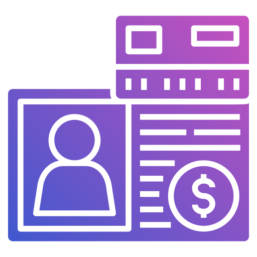 Bank account Generic Flat Gradient icon