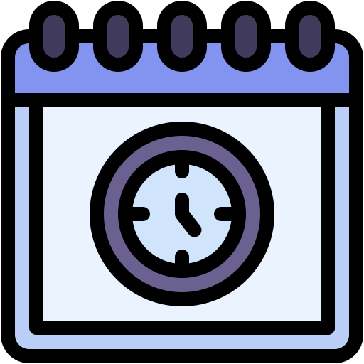 Calendar Generic Outline Color icon